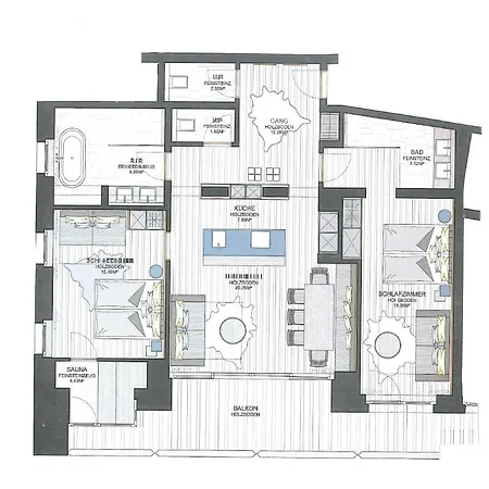 Appartement Alm 1350 - Ski-in & Ski-out Saalbach-Hinterglemm